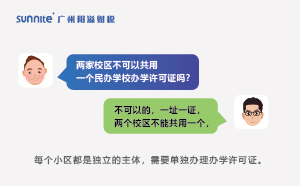 廣州辦學許可證可以共用嗎?