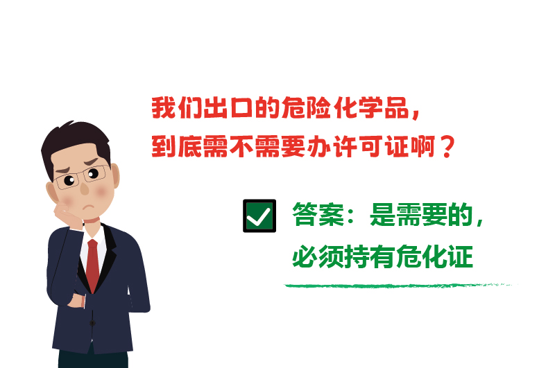 外貿企業出口的危險化學品是否需要許可證2
